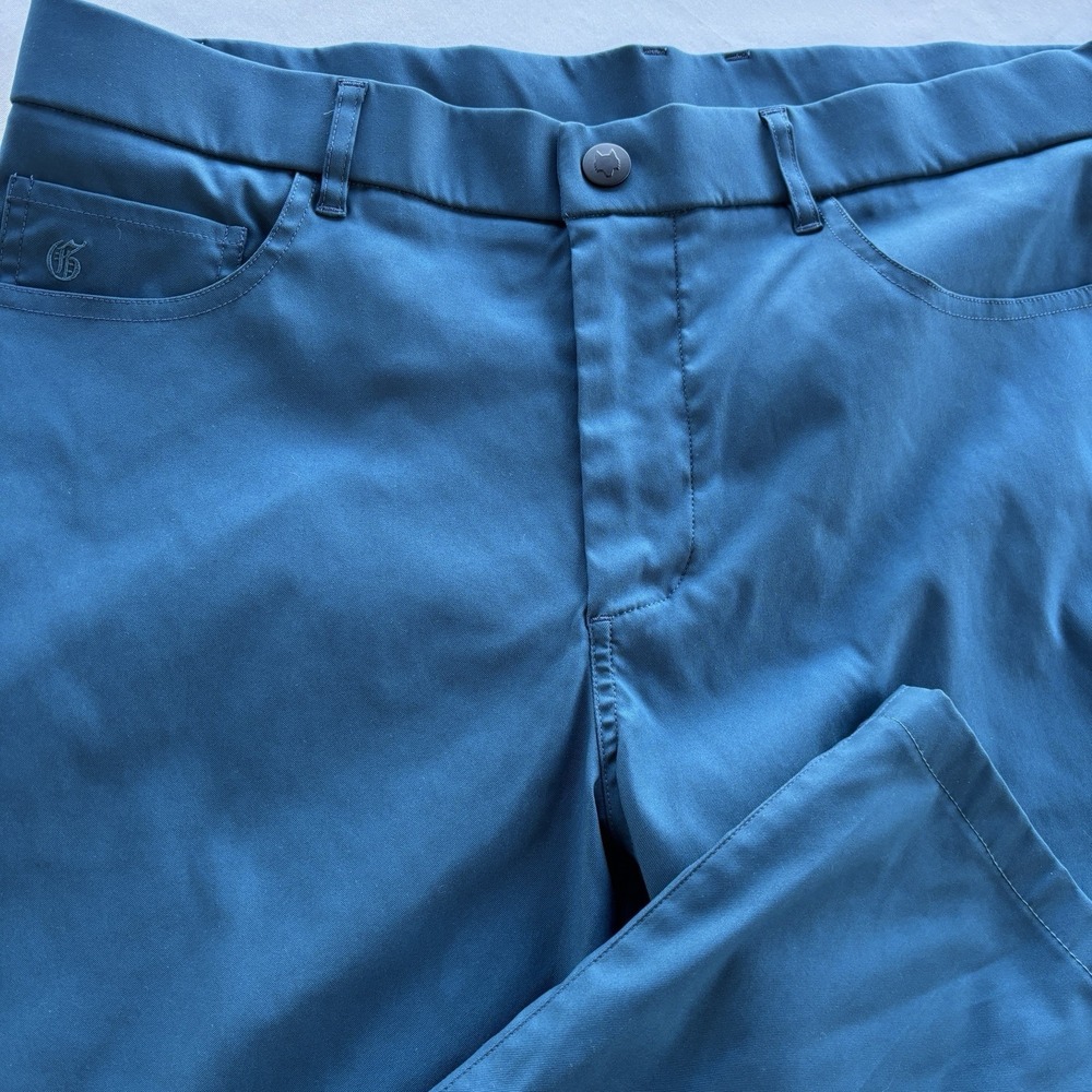 Greyson‎ Golf Pants 36x28 Blue Performance Stretch 5 Pocket Tech